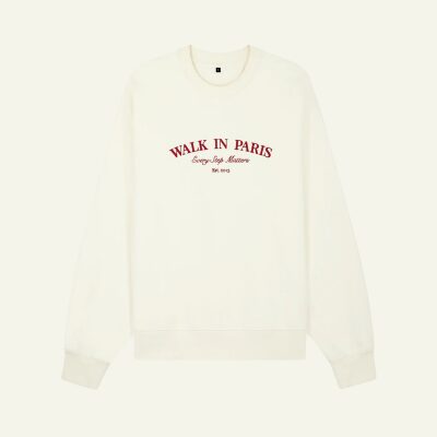 Le sweatshirt beige