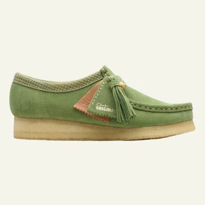 Wallabee Suède vert pomme