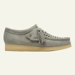 Wallabee Weave Daim vert sauge