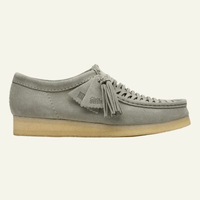 Wallabee Weave Daim vert sauge
