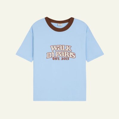 Le t-shirt Archives bleu