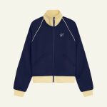 La veste de jogging Signature bleue