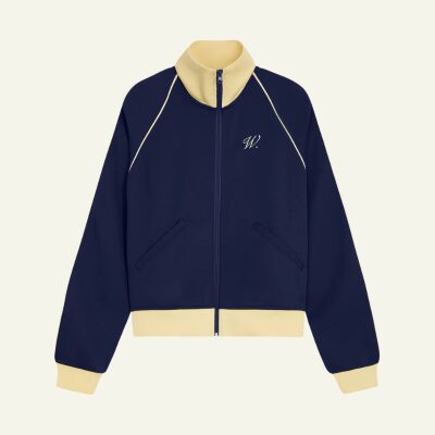 La veste de jogging Signature bleue