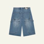 Carpenter Shorts Stonewashed Blue – Image 2