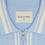 Le cardigan bleu à manches longues – Image 2
