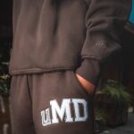 uMD University grey Hoodie – Image 3