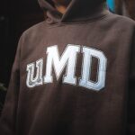 uMD University grey Hoodie – Image 5