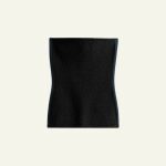 Bandeau Knit Top - Black
