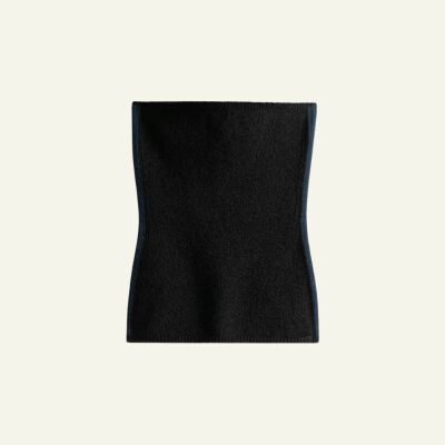 Bandeau Knit Top - Black
