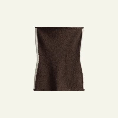 Bandeau Knit Top - Brown