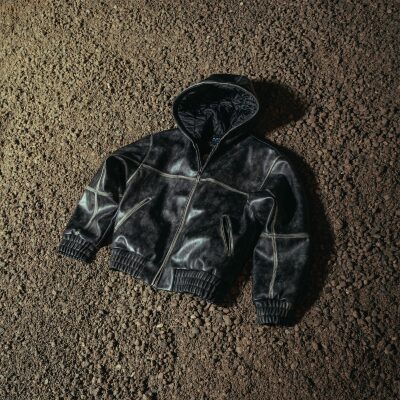 DEATH LEATHER JACKET x Kashmire