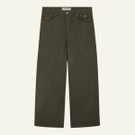 Baggy Jean green denim