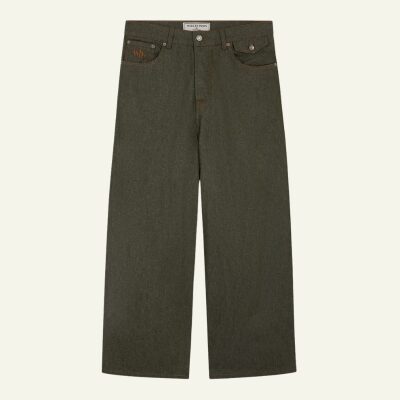 Baggy Jean green denim