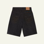 Raw denim baggy shorts – Image 2