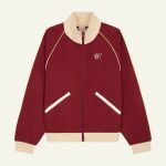 Signature Burgundy tracksuit Jacket