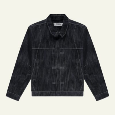 Wave Denim Jacket | Raw Navy