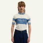 Le maillot de cycliste en maille bleu – Image 2