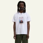 "Leather jacket" stamp t - shirt – Image 2