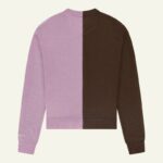 Duo Cardigan Light Pink/Brown – Image 2
