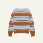 POLO EN MAILLE MARRON RUGBY – Image 2