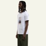 "Leather jacket" stamp t - shirt – Image 3