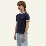 Le t-shirt en maille bleu – Image 3