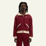 Signature Burgundy tracksuit Jacket – Image 3