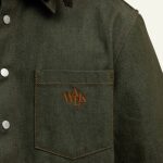 La chemise en denim brut vert – Image 4
