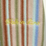Brown Pinstrips Zipped Cardigan – Image 4
