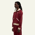 Signature Burgundy tracksuit Jacket – Image 4