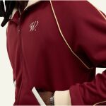 Signature Burgundy tracksuit Jacket – Image 5