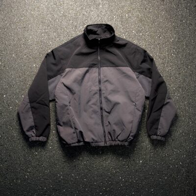 Coupe Vent Noir Gris "uMD PARTOUT"