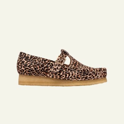Wallabee T Bar Leopard Print