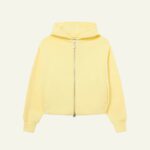 Two-Way Zip Hoodie Butter
