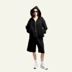 Sweat Black Shorts – Image 4