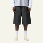 Japanese Raw Denim Shorts Black – Image 3