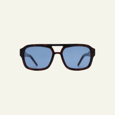 Kaya - Demi Tortoise (Blue Lens) Lunettes