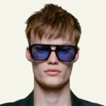 Kaya - Demi Tortoise (Blue Lens) Lunettes – Image 3
