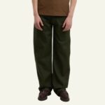 Raw green regular jeans – Image 3