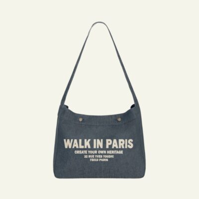 Newspaper Denim Bag