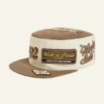 La casquette du Messager à patch marron