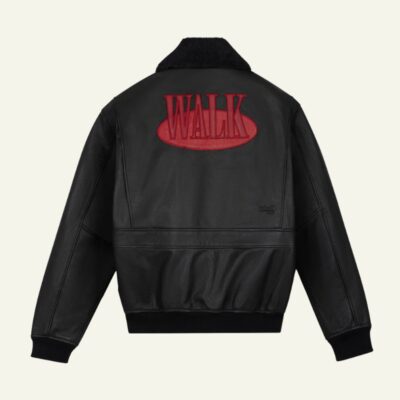 Walk in Paris X Schott NYC ® - Onyx flight jacket