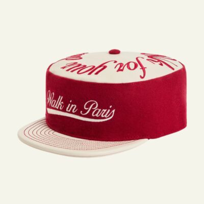 La casquette Teddy rouge
