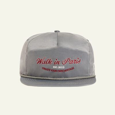 La casquette en nylon grise