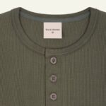 Khaki Thermal Tee – Image 2