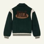 Varsity Jacket Green Wool – Image 2