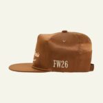 La casquette en nylon marron – Image 2