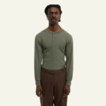 Khaki Thermal Tee – Image 3
