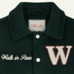 Varsity Jacket Green Wool – Image 3