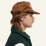 La casquette en nylon marron – Image 3